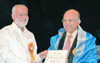 P. Jayarama Bhat, MD of Karnataka Bank receives the Best Banker Award